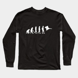 Kicking Ninja Evolution Martial Arts Addict Long Sleeve T-Shirt